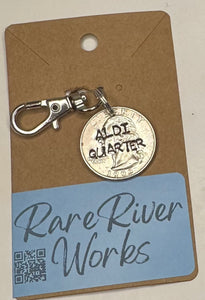 Aldi Quarter Keychain