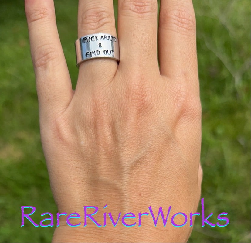 FAFO Ring โ Rare River Works