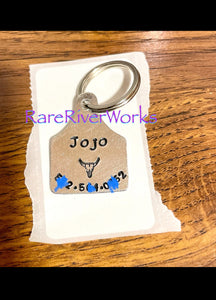 Medium Cow Tag Pet ID Tag