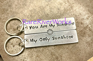 You Are My Sunshine Keychains