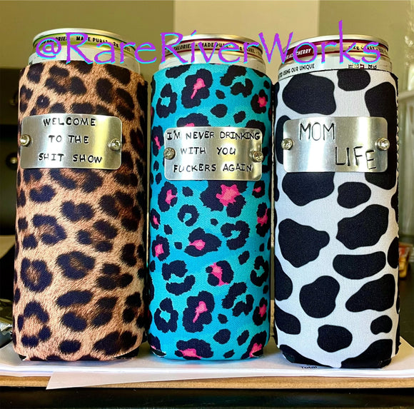 Custom Skinny Can Coozies